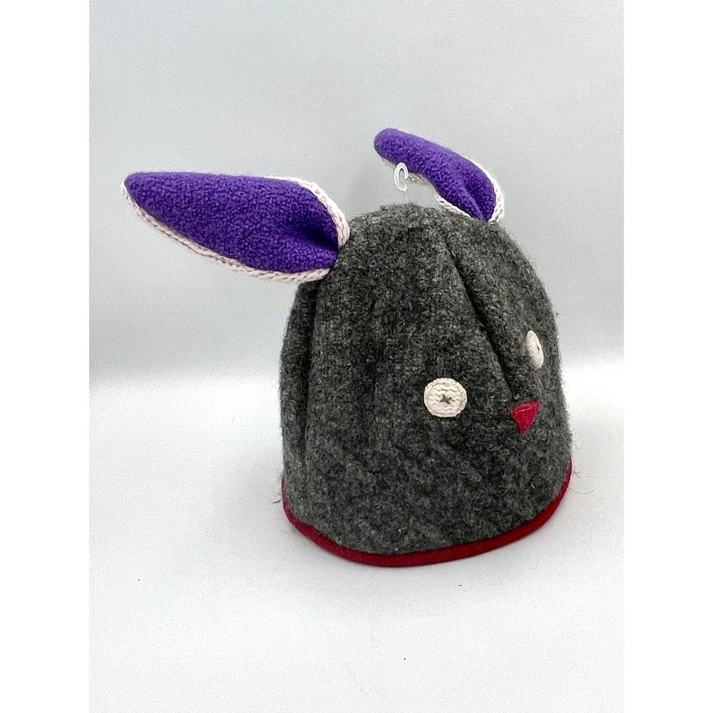 Kids Cate + Levi Bunny Hat Handmade One of a Kind